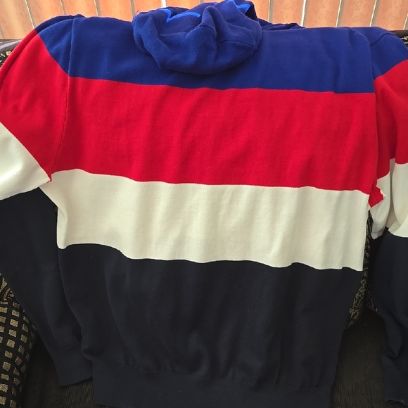 Polo by Ralph Lauren Crewneck Sweater Red and Blue - Picture 2 of 2